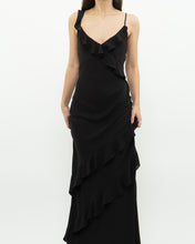 Load image into Gallery viewer, PARK &amp; FIFTH x Black Ruffle Dress (XXS, XS)