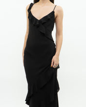 Load image into Gallery viewer, PARK &amp; FIFTH x Black Ruffle Dress (XXS, XS)