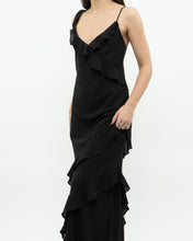 Load image into Gallery viewer, PARK &amp; FIFTH x Black Ruffle Dress (XXS, XS)