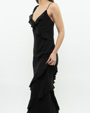 Load image into Gallery viewer, PARK &amp; FIFTH x Black Ruffle Dress (XXS, XS)