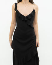 Load image into Gallery viewer, PARK &amp; FIFTH x Black Ruffle Dress (XXS, XS)