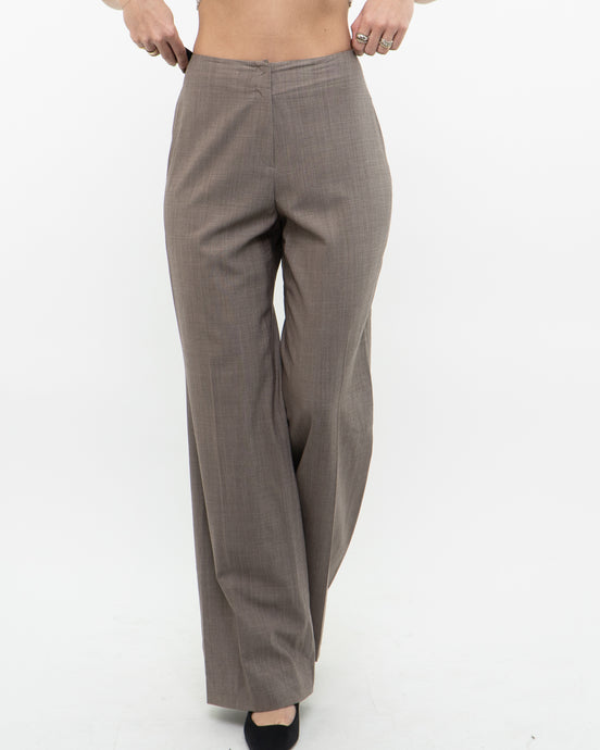 Vintage x Made in Poland x LAUREL Pure Wool Dress Pant (S)