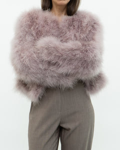 Modern x Blush Cropped Fur Coat (XS-M)