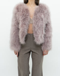 Modern x Blush Cropped Fur Coat (XS-M)