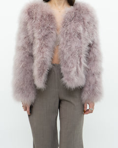 Modern x Blush Cropped Fur Coat (XS-M)