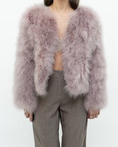 Modern x Blush Cropped Fur Coat (XS-M)