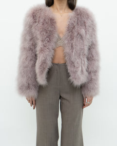 Modern x Blush Cropped Fur Coat (XS-M)