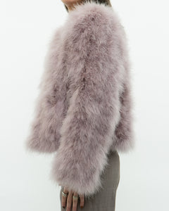 Modern x Blush Cropped Fur Coat (XS-M)