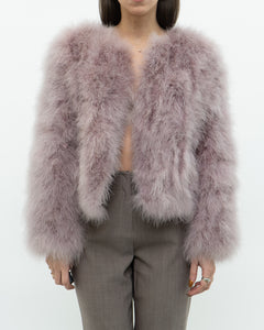 Modern x Blush Cropped Fur Coat (XS-M)