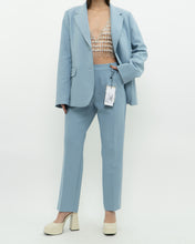 Load image into Gallery viewer, MAXMARA WEEKEND x Deadstock x Light Blue Blazer Set (L)