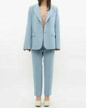 Load image into Gallery viewer, MAXMARA WEEKEND x Deadstock x Light Blue Blazer Set (L)