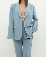 Load image into Gallery viewer, MAXMARA WEEKEND x Deadstock x Light Blue Blazer Set (L)