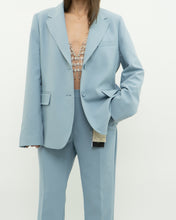 Load image into Gallery viewer, MAXMARA WEEKEND x Deadstock x Light Blue Blazer Set (L)