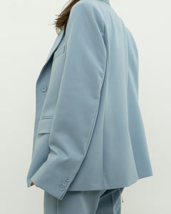 MAXMARA WEEKEND x Deadstock x Light Blue Blazer Set (L)