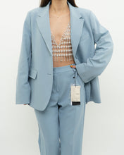 Load image into Gallery viewer, MAXMARA WEEKEND x Deadstock x Light Blue Blazer Set (L)