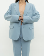 Load image into Gallery viewer, MAXMARA WEEKEND x Deadstock x Light Blue Blazer Set (L)