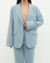 Load image into Gallery viewer, MAXMARA WEEKEND x Deadstock x Light Blue Blazer Set (L)