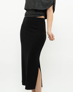 Vintage x GAP Black Pencil Skirt (XS)