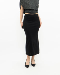 Vintage x GAP Black Pencil Skirt (XS)