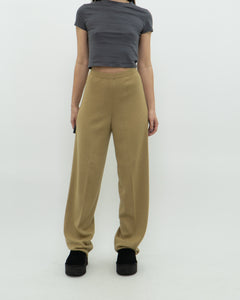 Vintage x Gold Wool-Blend Knit Pants (M)