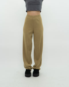 Vintage x Gold Wool-Blend Knit Pants (M)