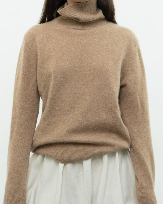 Modern x Camel Pure Cashmere Knit Sweater (XS-L)