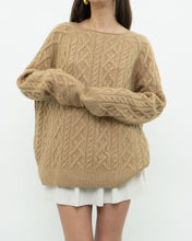 Load image into Gallery viewer, Modern x Camel Acrylic Knit Sweater (2XL)