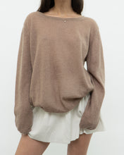 Load image into Gallery viewer, Modern x Made in Italy x Light Brown Mohair-blend Sweater (XS-XL)