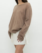 Load image into Gallery viewer, Modern x Made in Italy x Light Brown Mohair-blend Sweater (XS-XL)