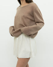 Load image into Gallery viewer, Modern x Made in Italy x Light Brown Mohair-blend Sweater (XS-XL)