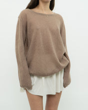 Load image into Gallery viewer, Modern x Made in Italy x Light Brown Mohair-blend Sweater (XS-XL)