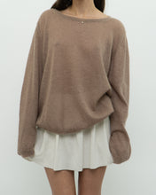 Load image into Gallery viewer, Modern x Made in Italy x Light Brown Mohair-blend Sweater (XS-XL)