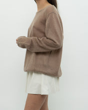 Load image into Gallery viewer, Modern x Made in Italy x Light Brown Mohair-blend Sweater (XS-XL)