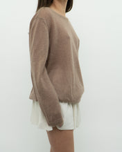 Load image into Gallery viewer, Modern x Made in Italy x Light Brown Mohair-blend Sweater (XS-XL)