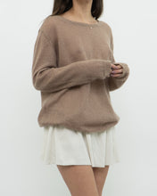 Load image into Gallery viewer, Modern x Made in Italy x Light Brown Mohair-blend Sweater (XS-XL)