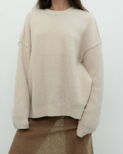 GENTLE FAWN x Light Pink Super Cozy Knit Sweater (XS-L)