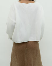 Load image into Gallery viewer, FRENCH CONNECTION x White Knit Sweater (XS-M)