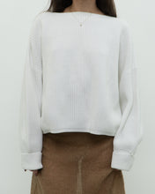 Load image into Gallery viewer, FRENCH CONNECTION x White Knit Sweater (XS-M)