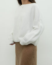 Load image into Gallery viewer, FRENCH CONNECTION x White Knit Sweater (XS-M)