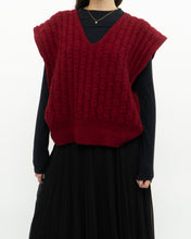 Load image into Gallery viewer, Vintage x Handmade Chunky Reed Knit Vest (M, L)