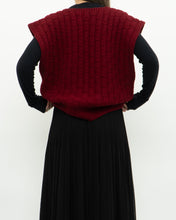 Load image into Gallery viewer, Vintage x Handmade Chunky Reed Knit Vest (M, L)