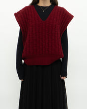 Load image into Gallery viewer, Vintage x Handmade Chunky Reed Knit Vest (M, L)