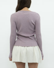 Load image into Gallery viewer, FREE PEOPLE x Lilac Ribbed Knit Top (S, M)