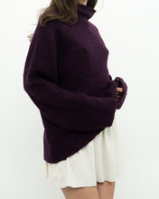 Load image into Gallery viewer, Modern x Purple Alpaca, Wool Blend Knit Turtleneck (XS-L)