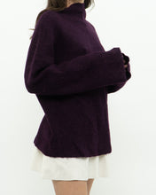 Load image into Gallery viewer, Modern x Purple Alpaca, Wool Blend Knit Turtleneck (XS-L)