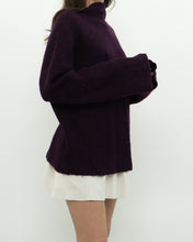 Load image into Gallery viewer, Modern x Purple Alpaca, Wool Blend Knit Turtleneck (XS-L)