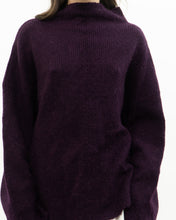 Load image into Gallery viewer, Modern x Purple Alpaca, Wool Blend Knit Turtleneck (XS-L)