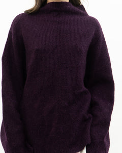 Modern x Purple Alpaca, Wool Blend Knit Turtleneck (XS-L)