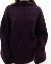 Load image into Gallery viewer, Modern x Purple Alpaca, Wool Blend Knit Turtleneck (XS-L)