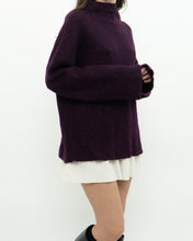 Load image into Gallery viewer, Modern x Purple Alpaca, Wool Blend Knit Turtleneck (XS-L)